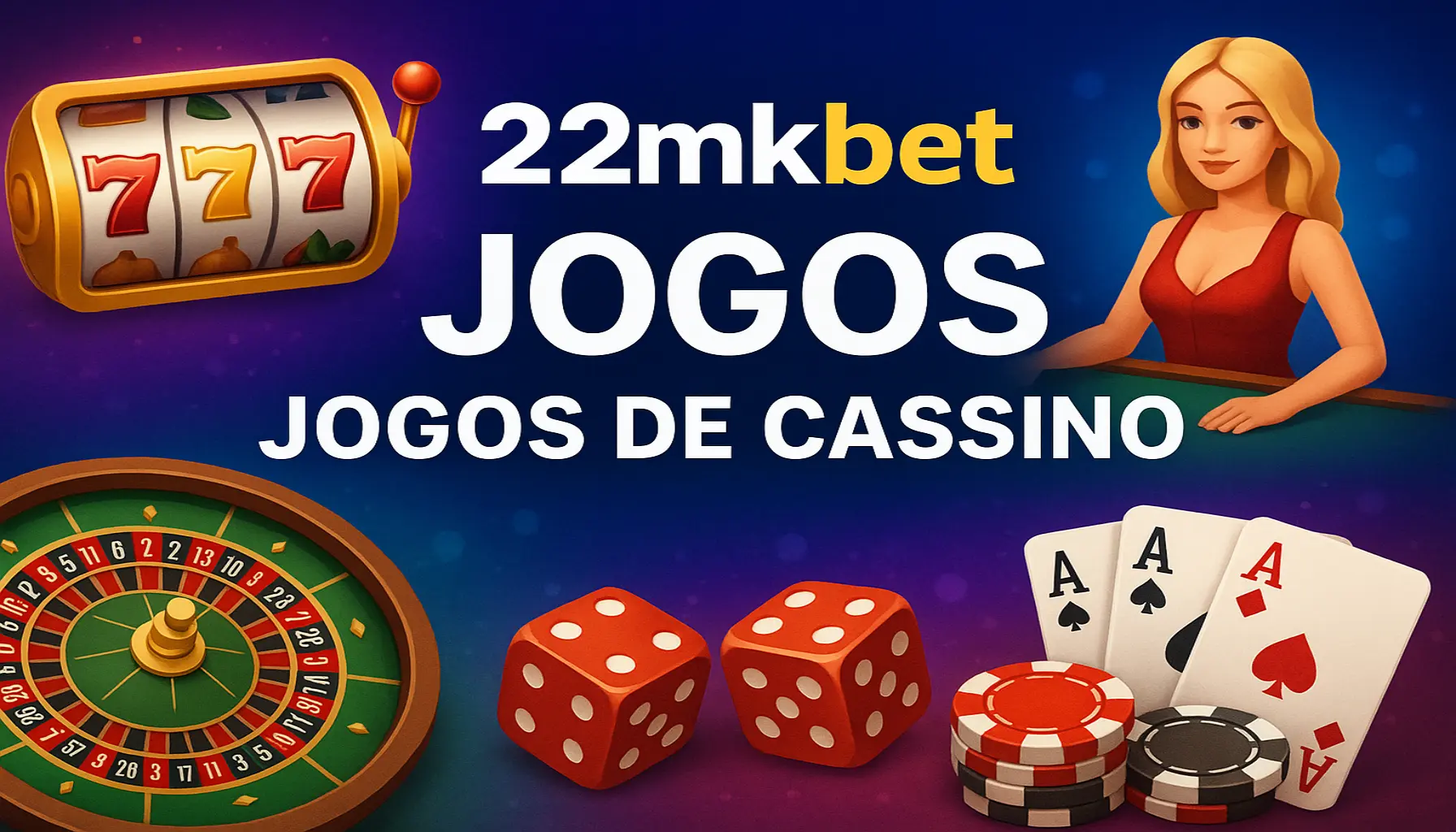 Jogos de cassino online inovadores e emocionantes na 22mkbet