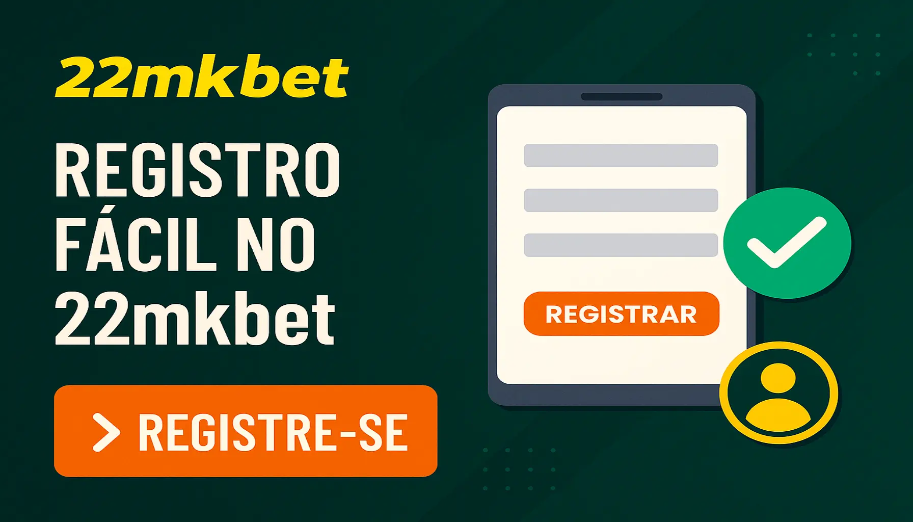 Não Perca tempo, o rRgistro na site 22mkbet