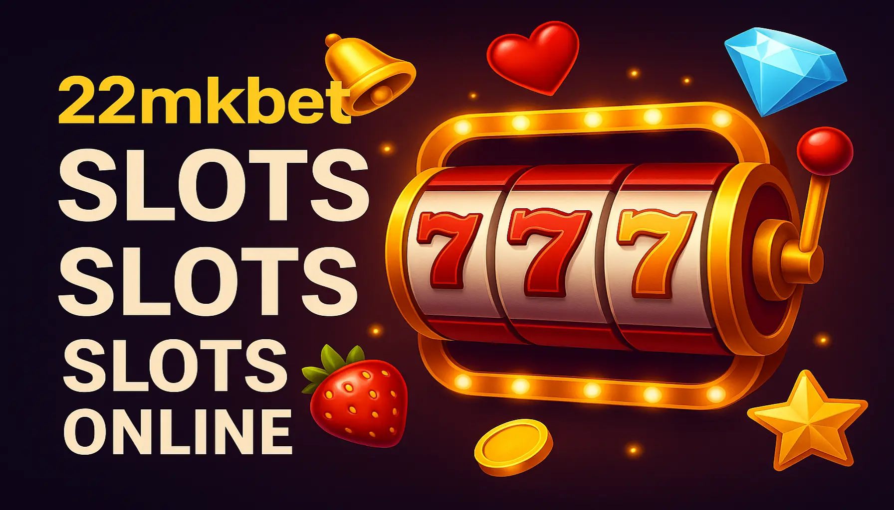Explore o mundo das slot machines no 22mkbet Casino